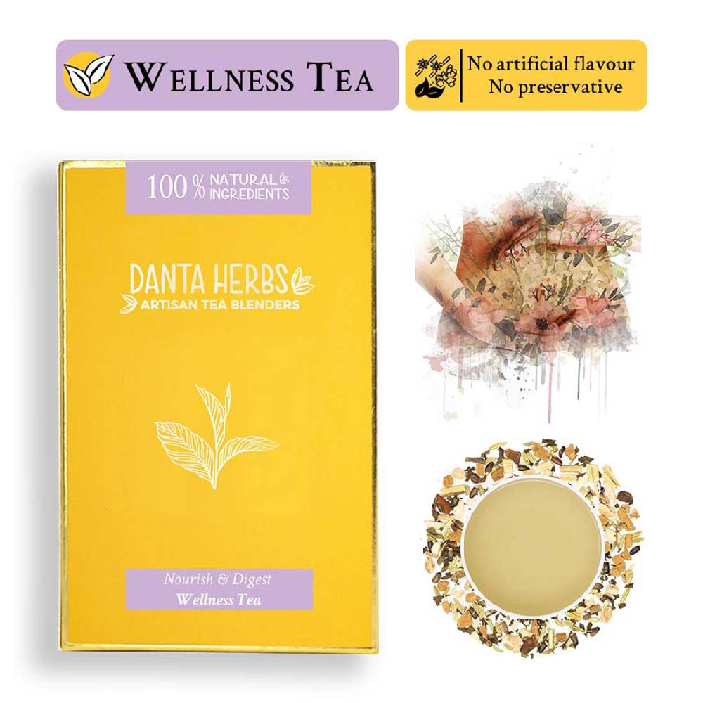 Nourish & Digest wellness tea bag