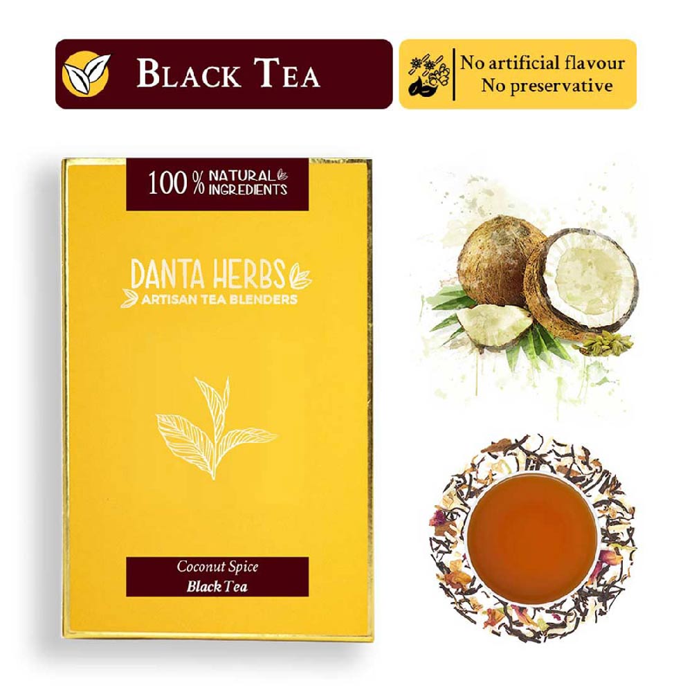 Danta Herbs Coconut Spice Black Tea