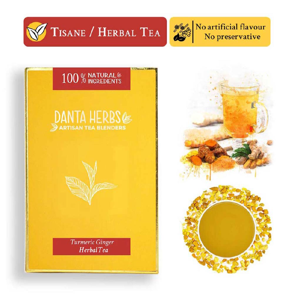 Danta Herbs Turmeric Ginger Herbal Tea