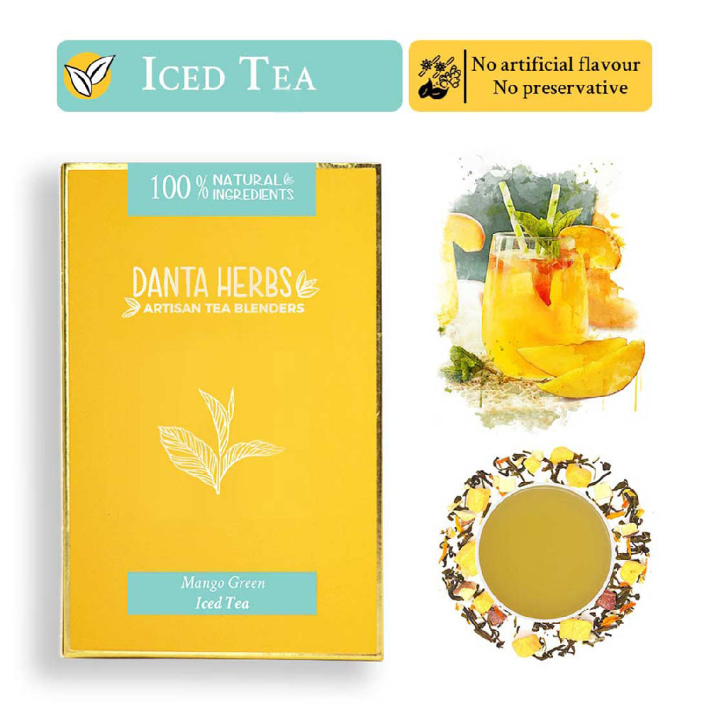 Danta herbs Mango Green Iced Tea