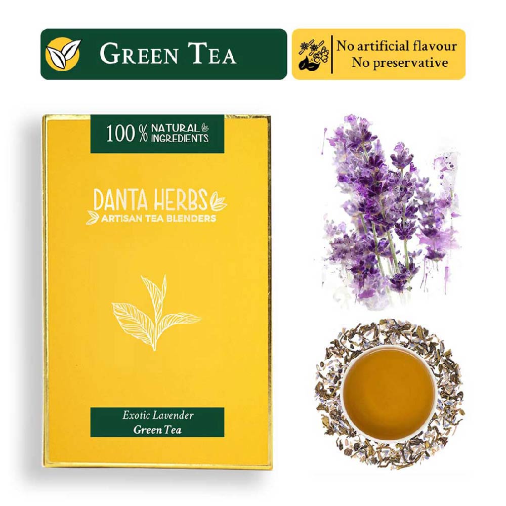 Danta Herbs Exotic Lavender Green Tea