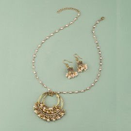 New Women's Indian Jewelry Set Earring/Necklace Wedding Jewelry Hangers Luxury Retro Red CZ Geometry Earrings