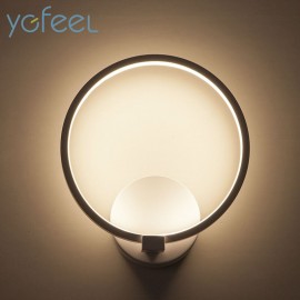 [YGFEEL] LED Wall Lamps 8W Modern Simple European Style Bedroom Bedside Reading Lamp Living Room Foyer Lighting AC90-260V
