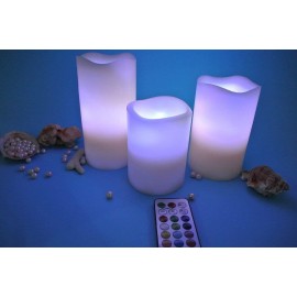 Luma Candles Real Wax Flameless Candles With Remote Control Timer