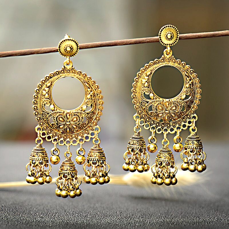 2020-Silver-Color-Round-Egypt-Vintage-Jhumka-Bells-Tassel-Earrings-For-Women-Flower-Classic-Turkish--33015410223-4