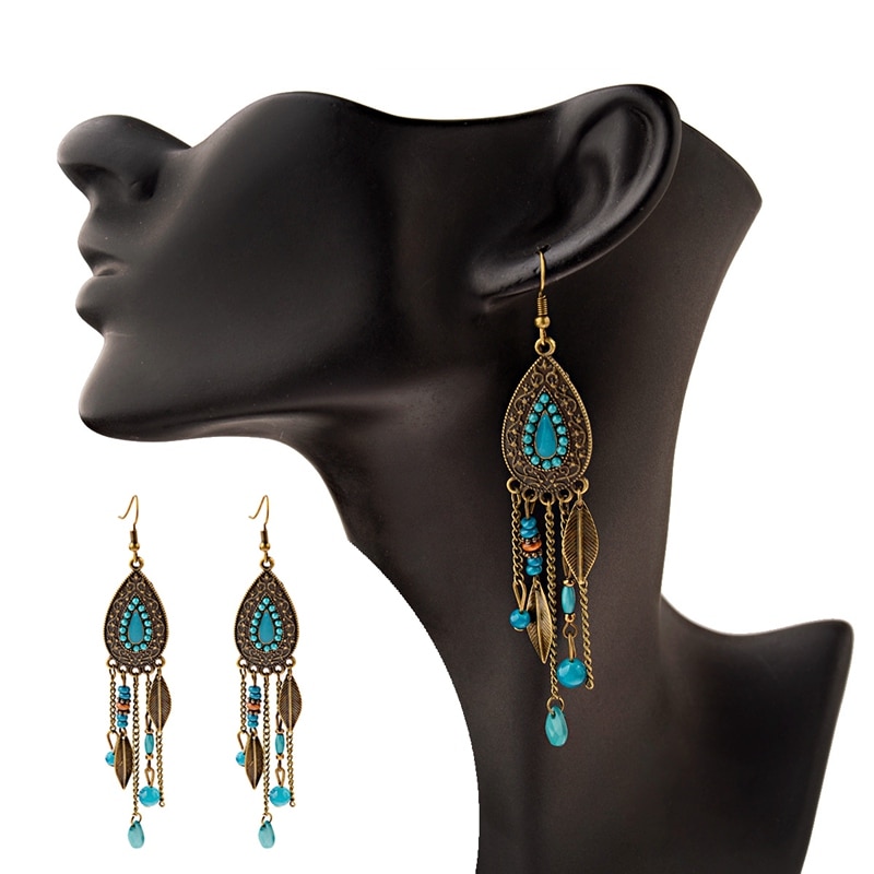 2022-Indian-Jewelry-Ethnic-Water-Drop-Tassel-Earrings-For-Women-Gypsy-Bohemia-Beads-Gold-Color-Leaf--33045999477-10