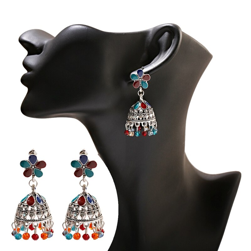Bohemian-Summer-Blue-Flower-Earrings-Women-Silver-Color-Alloy-Carved-Stone-Tassel-Dangle-Earrings-Vi-4001359723071-9