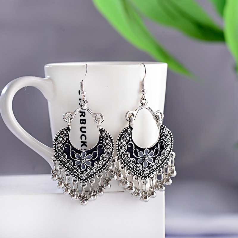 Boho-Gypsy-Tassel-Indian-Drop-Earrings-2020-Women-Orecchini-Jewelry-Ladies-Retro-Blue-Flower-Silver--4000199890850-6