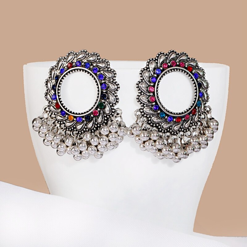 Boho-Vintage-Silver-Color-Round-Waves-Hollow-Earrings-Pendientes-Ethnic-Corful-Zircon-Beads-Tassel-W-1005003187310529-4