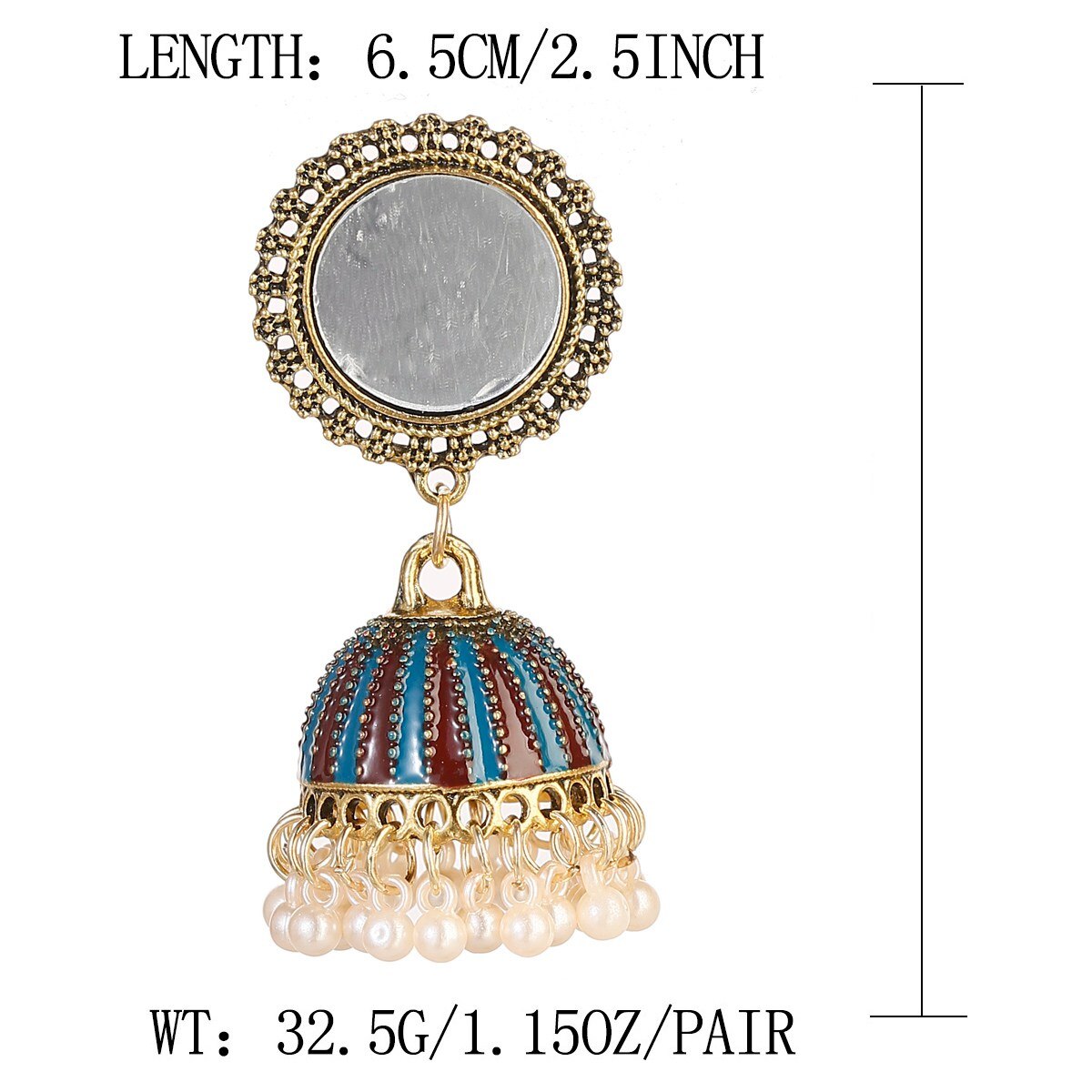 Classic-Gold-Color-Alloy-Blue-Streaks-Bollywood-Oxidized-Ladeis-Earrings-Ethnic-Pearl-Tassel-Round-M-1005003367018976-8
