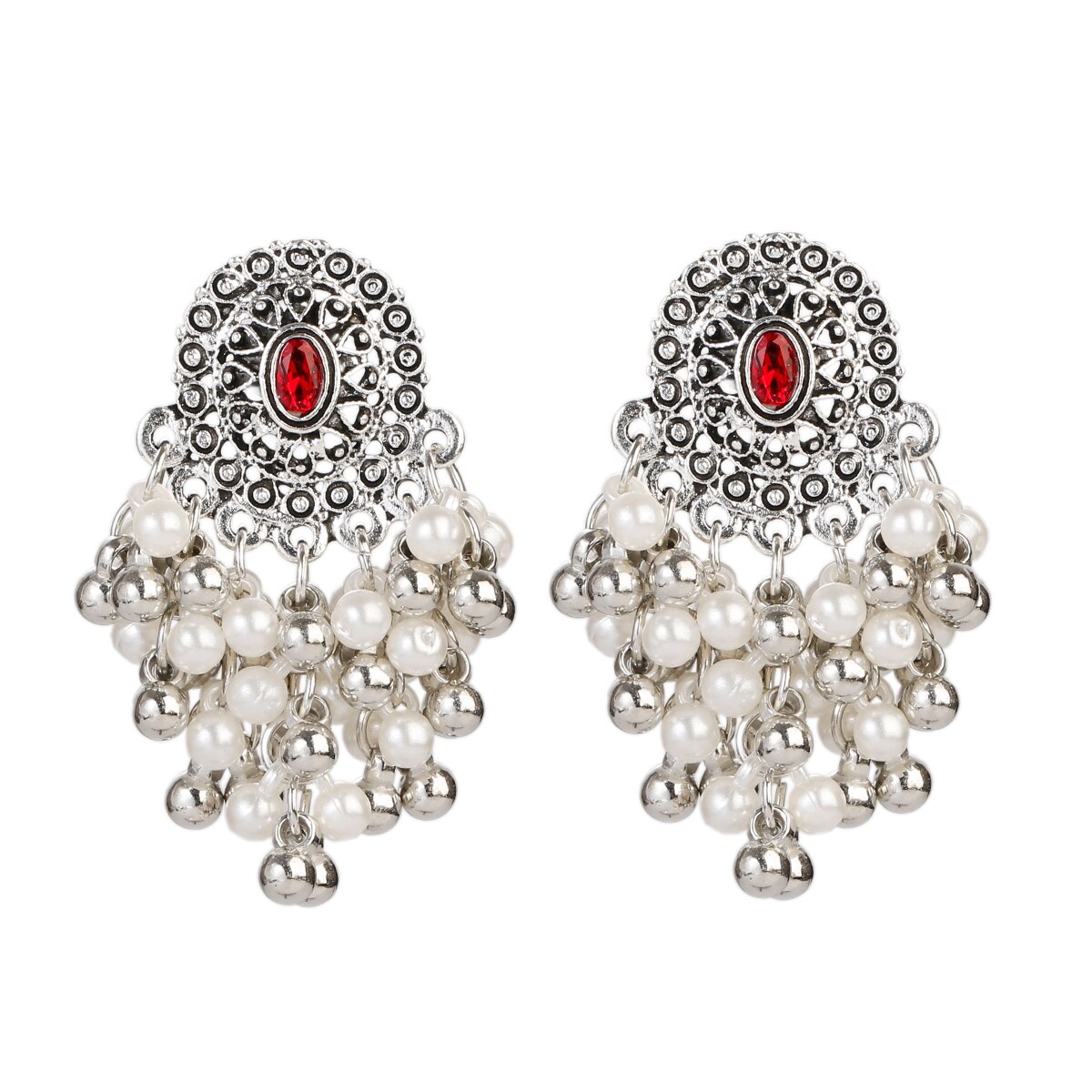 Classic-Silver-Color-Beads-Tassel-Jhumka-Indian-Earrings-Women-Kolczyki-Ladies-Blue-Gypsy-Earring-Pe-1005003686584408-4