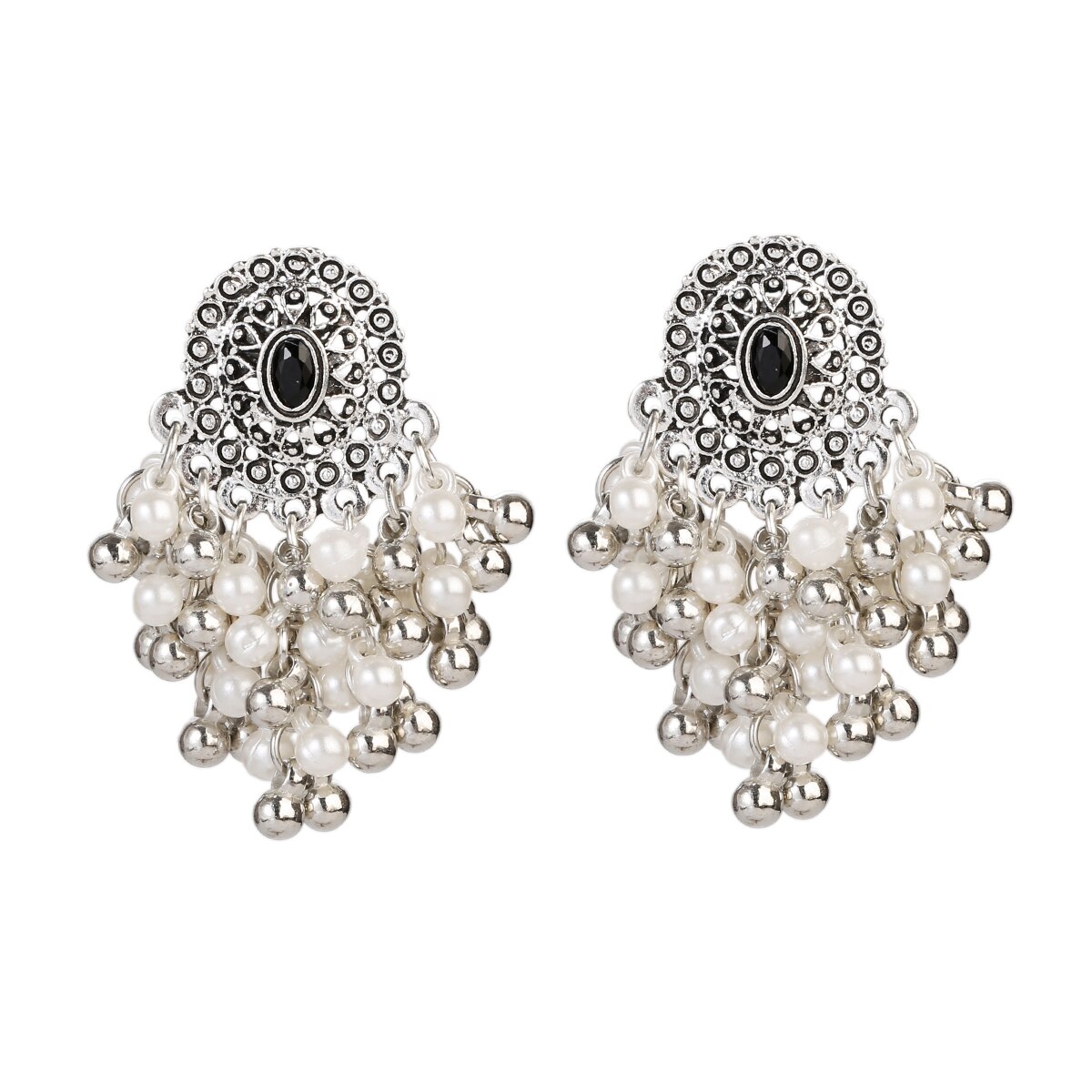 Classic-Silver-Color-Beads-Tassel-Jhumka-Indian-Earrings-Women-Kolczyki-Ladies-Blue-Gypsy-Earring-Pe-1005003686584408-5