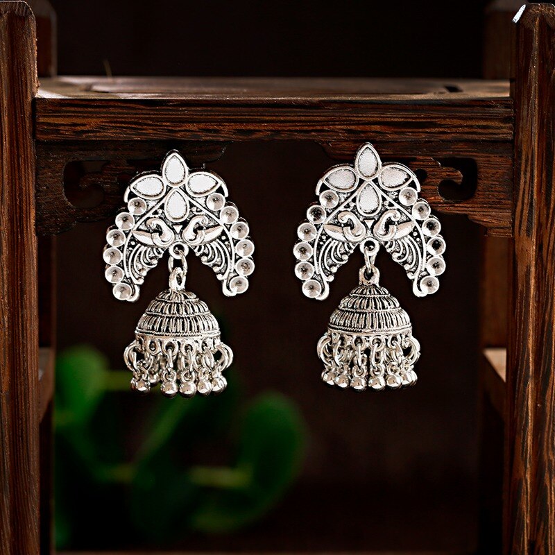 Classic-Three-Bells-Long-Indian-Ladies-Earrings-Tibetan-Jewelry-Orecchini-Etnici-Vintage-Silver-Colo-2255800151401691-5