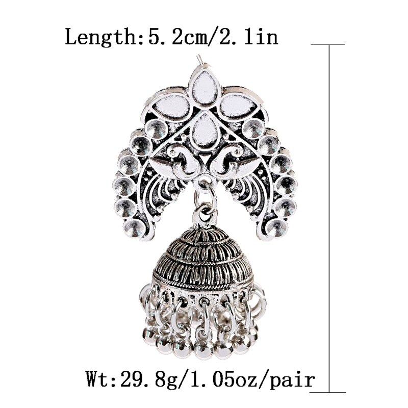 Classic-Three-Bells-Long-Indian-Ladies-Earrings-Tibetan-Jewelry-Orecchini-Etnici-Vintage-Silver-Colo-2255800151401691-8