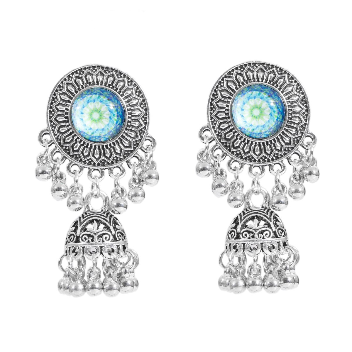 Classic-Vintage-Silver-Color-Alloy-Carved-Bollywood-Oxidized-Earrings-For-Women-Ethnic-Rose-Red-Jhum-1005003651700580-6