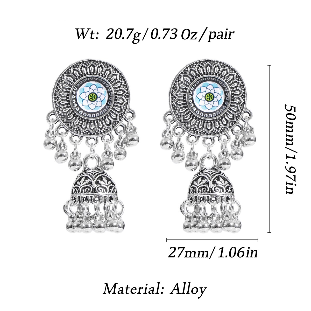 Classic-Vintage-Silver-Color-Alloy-Carved-Bollywood-Oxidized-Earrings-For-Women-Ethnic-Rose-Red-Jhum-1005003651700580-9