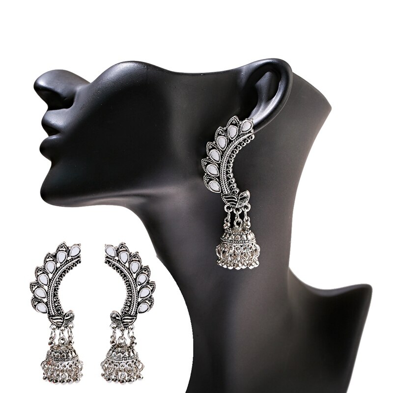 Egypt-Vintage-Silver-Color-Gypsy-Afghani-Tassel-Indian-Jhumka-Earrings-Women-Bohemian-Retro-Peacock--4000337875169-10