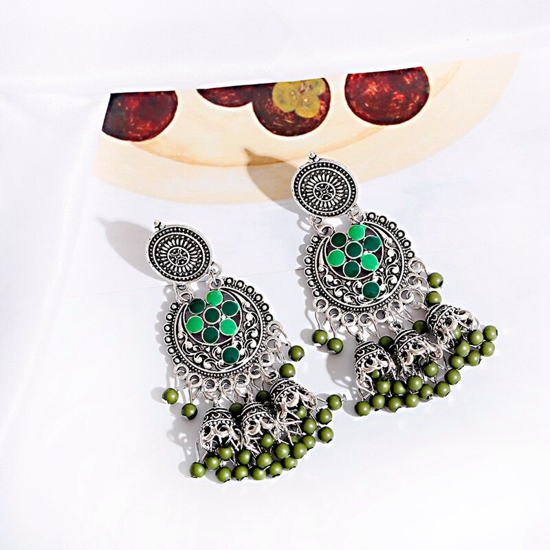 Ethnic-Big-Red-Dangle-Earrings-Women-Jhumka-Indian-Earrings-Vintage-Flower-Drop-Earring-Beads-Tassel-4000726560223-5