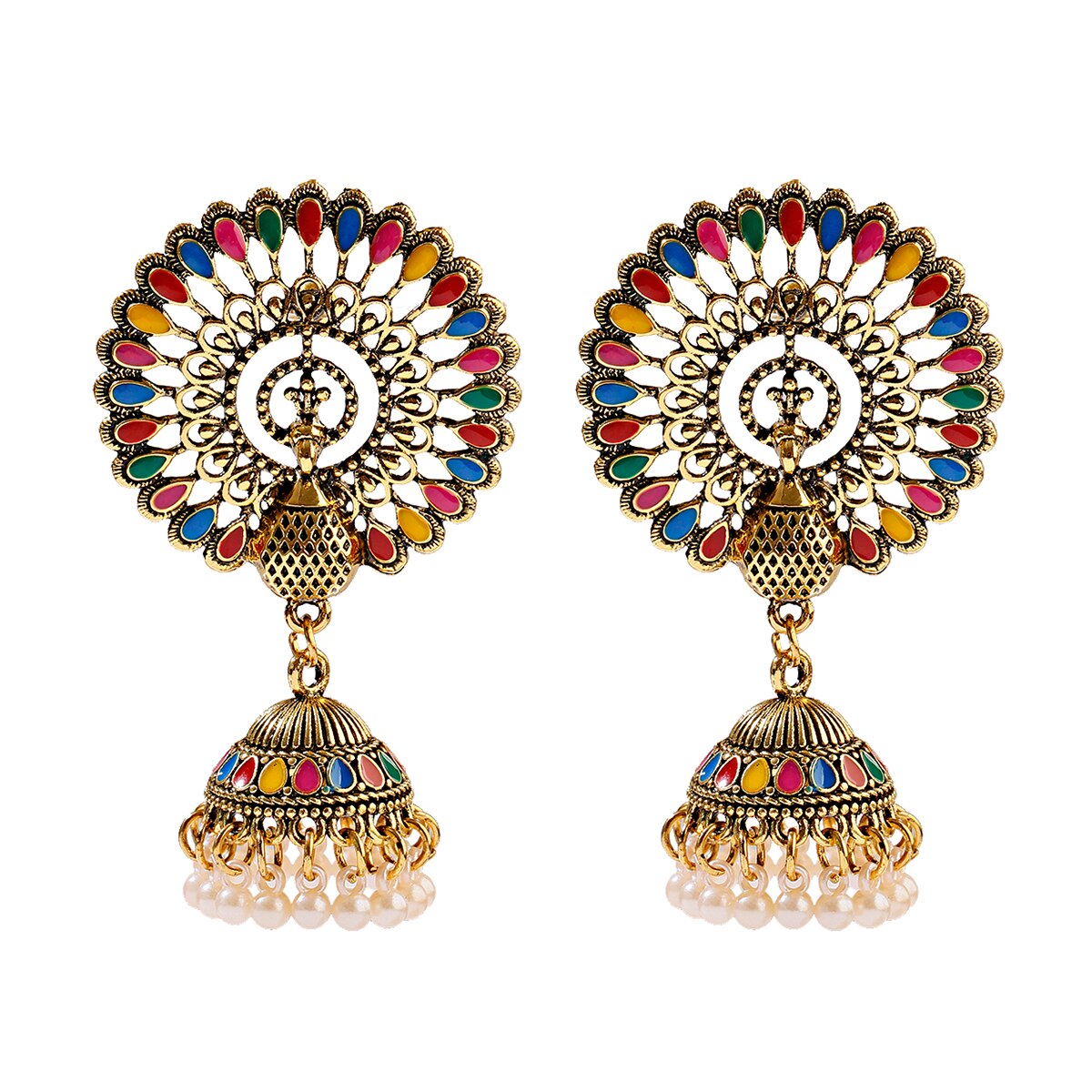 Ethnic-Big-Round-Peacock-Indian-Antique-Jhumka-Earrings-Women-Vintage-Bohemian-Retro-Pearl-Tassel-Be-1005002636130684-7