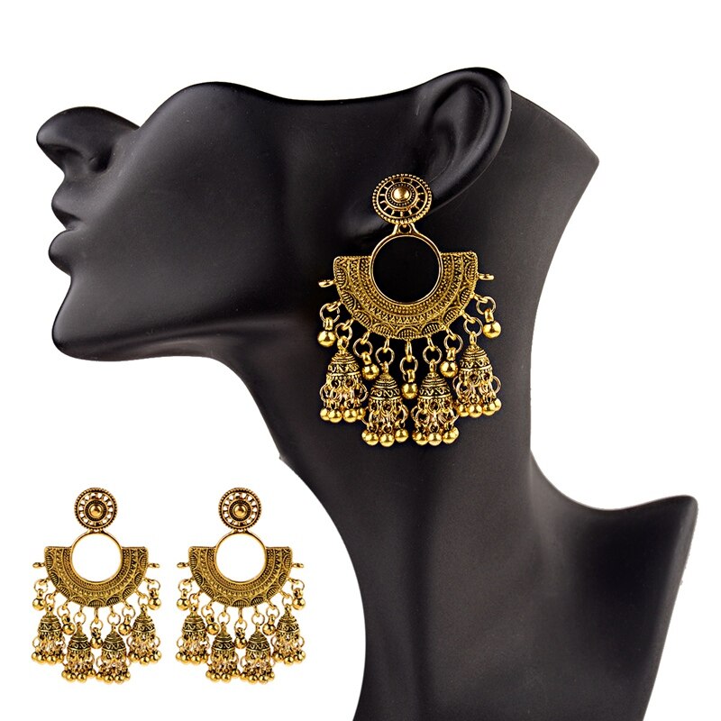 Ethnic-Fashion-Women-Sector-Jhumka-Earrings-Indian-Jewelry-Ethnic-Hippie-Tribe-Boho-Bells-Tassel-Dan-33013724032-10