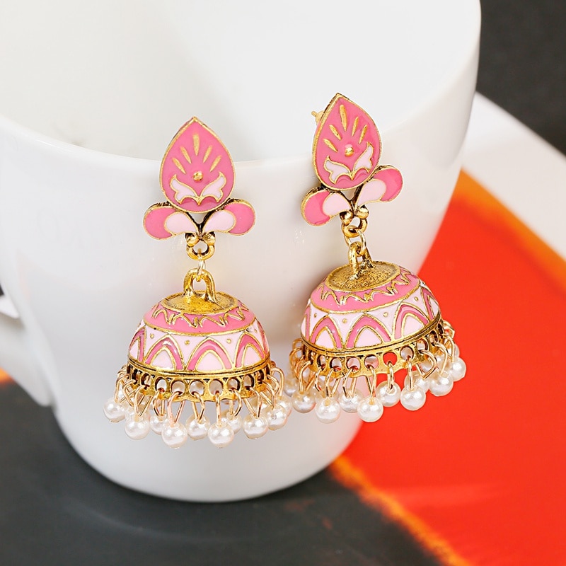 Ethnic-Green-Jhumka-Jhumki-Earrings-Women-Vintage-Gold-Color-Indian-Jewelry-Ladies-Dangle-Earrings-O-4000735518823-6