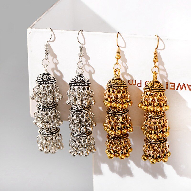 Ethnic-Silver-Color-Bells-Tassel-Indian-Earrings-For-Women--Vintage-Turkish-Jhumka-Earrings-Boho-Jew-2255801102882587-2