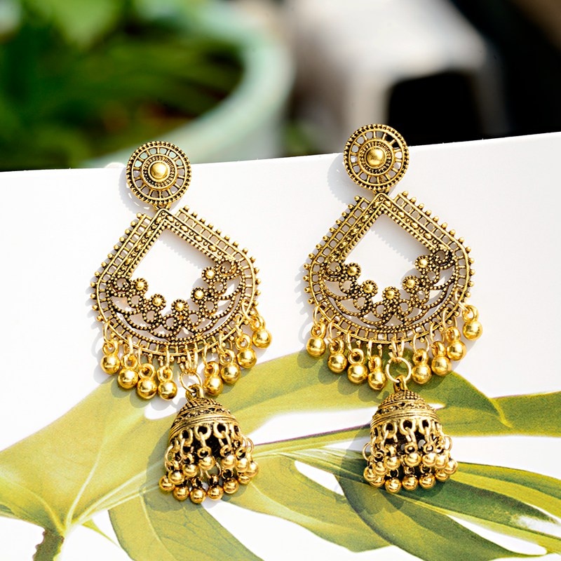 Ethnic-Women-Big-Gold-Color-Dangle-Earrings-Jhumka-Indian-Earrings-Vintage-Drop-Earring-Lantern-Tass-33013039731-4