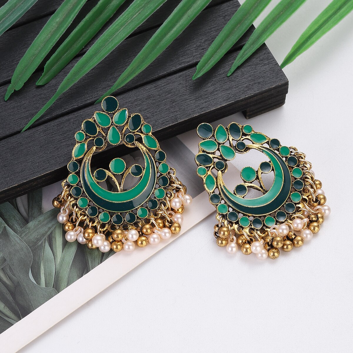 Ethnic-Women-Round-Flower-Dangle-Earrings-Jhumka-Indian-Earrings-Vintage-Fashion-Beads-Tassel-Jhumka-1005005133355004-9