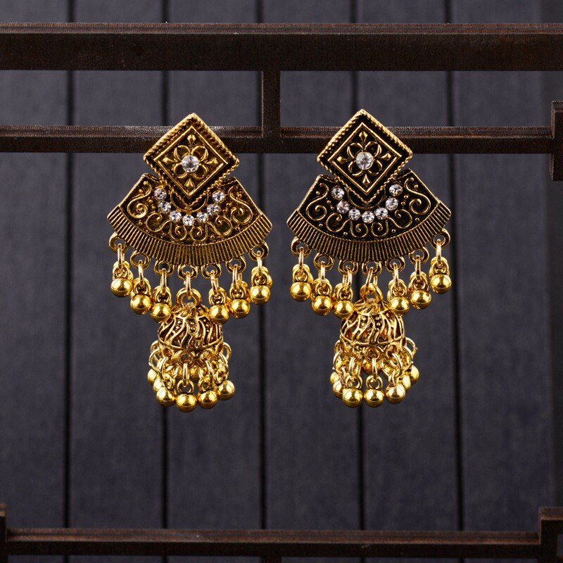 Gypsy-Sector-Afghan-Jewelry-Retro-Ethnic-Silver-Color-Indian-Jhumka-Bells-Beads-Drop-Tassel-Earrings-2251832771734170-3
