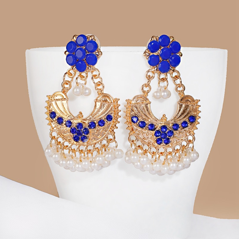 Luxury-Boho-Gypsy-Blue-Indian-Wedding-Earrings-Orecchini-Women-Jewelry-Retro-Red-Flower-Pearl-Beads--3256803004789220-5