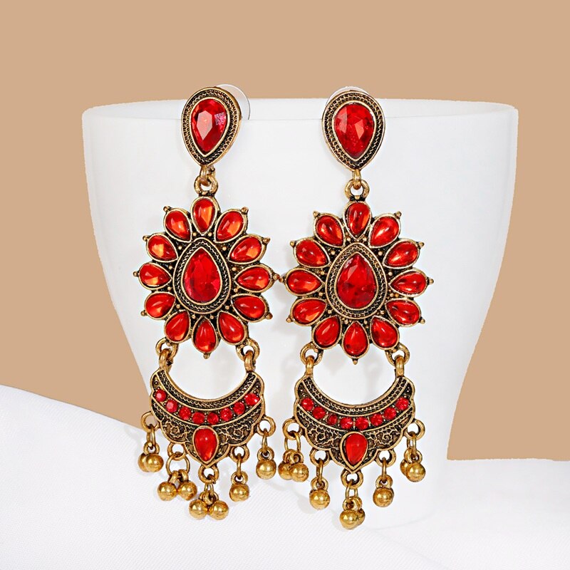 Luxury-Red-Rhinestone-Flower-Wedding-Earrings-For-Women-Orecchini-Jewelry-Ladies-Retro-Indian-Jhumka-1005003174990209-5