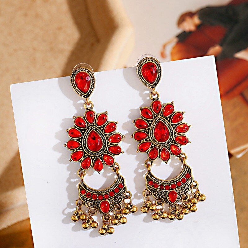 Luxury-Red-Rhinestone-Flower-Wedding-Earrings-For-Women-Orecchini-Jewelry-Ladies-Retro-Indian-Jhumka-1005003174990209-7