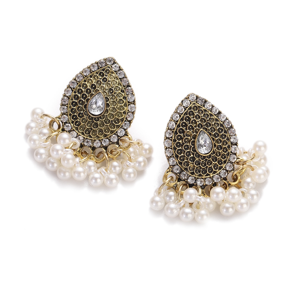 Luxury-White-CZ-Water-Drop-Earrings-For-Women-Ethnic-Vintage-Bohemian-Gold-Color-Statement-Earrings-1005004700736114-4