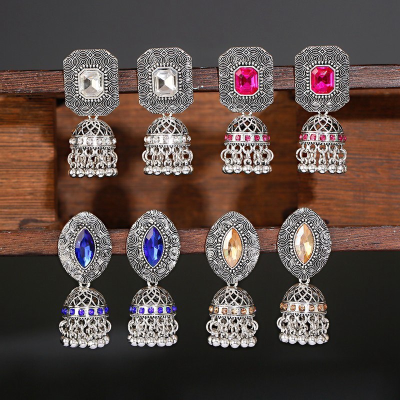 New-Luxury-Ethnic-Crystal-Earring-Stud-Earrings-For-Women-Silver-Color-Alloy-Wedding-Earrings-Jewelr-1005003151917574-2