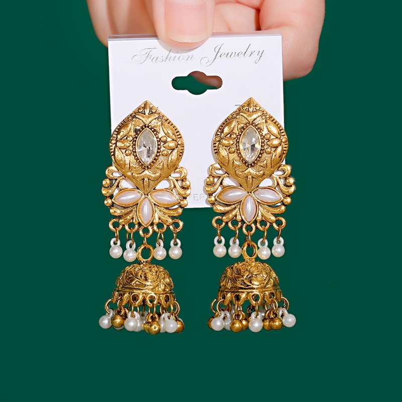 New-Vintage-Gold-Color-Indian-Earrings-Classic-Red-Crystal-Flower-Alloy-Pearl-Beads-Bollywood-Jewelr-1005003160882637-4