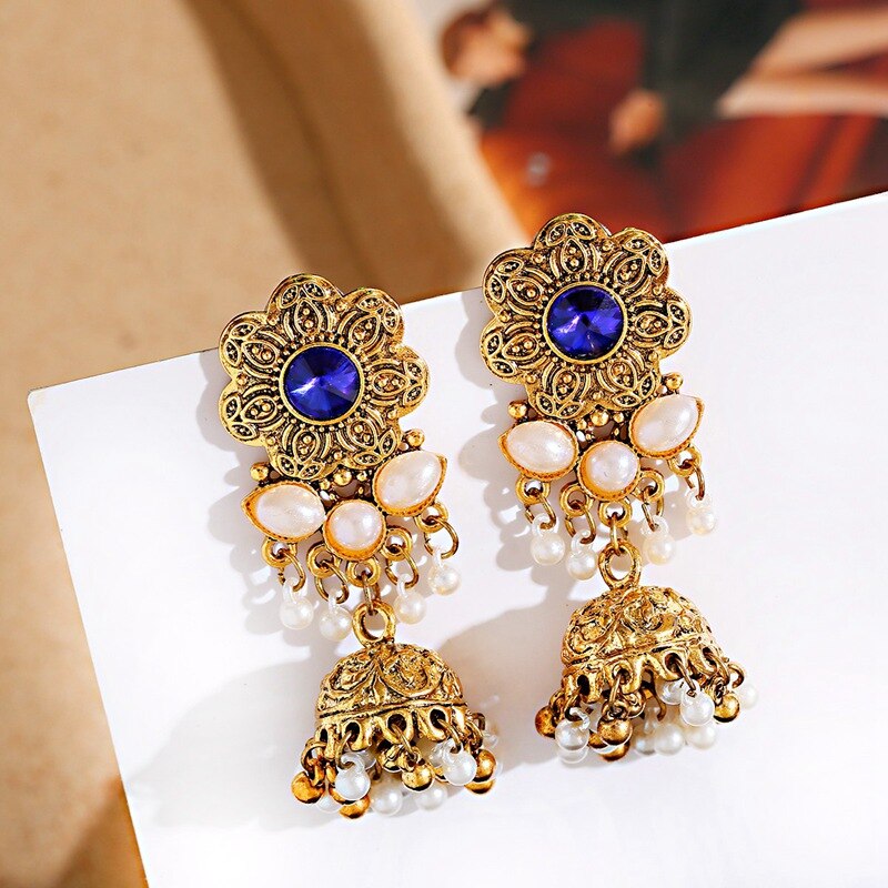 New-Vintage-Gold-Color-Indian-Earrings-Classic-Red-Crystal-Flower-Alloy-Pearl-Beads-Bollywood-Jewelr-1005003160882637-6