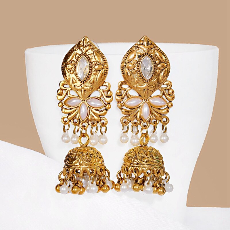 New-Vintage-Gold-Color-Indian-Earrings-Classic-Red-Crystal-Flower-Alloy-Pearl-Beads-Bollywood-Jewelr-1005003160882637-7
