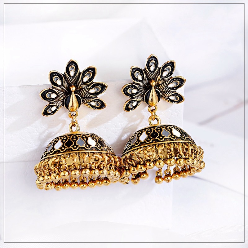 Vintage-Antique-Indian-Bollywood-Peacock-Carved-Jhumka-Jhumki-Earrings-Women-Boho-Ethnic-Gold-Color--3256801644776993-5