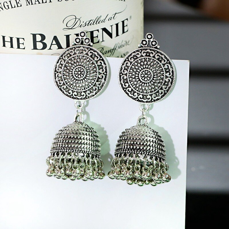 Vintage-Carved-Silver-Color-Jhumka-Bells-Beads-Tassel-Statement-Earrings-For-Women-Egypt-Tribal-Gyps-1005001713298407-5