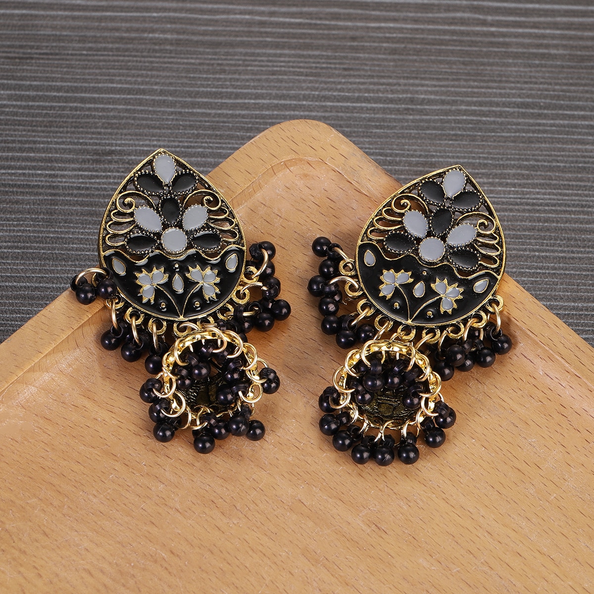 Vintage-Fashion-Water-Drop-Dangle-Earrings-for-Women-Ethnic-Indian-Jewelry-Blue-Flower-Tassel-Dangli-3256804947025776-2
