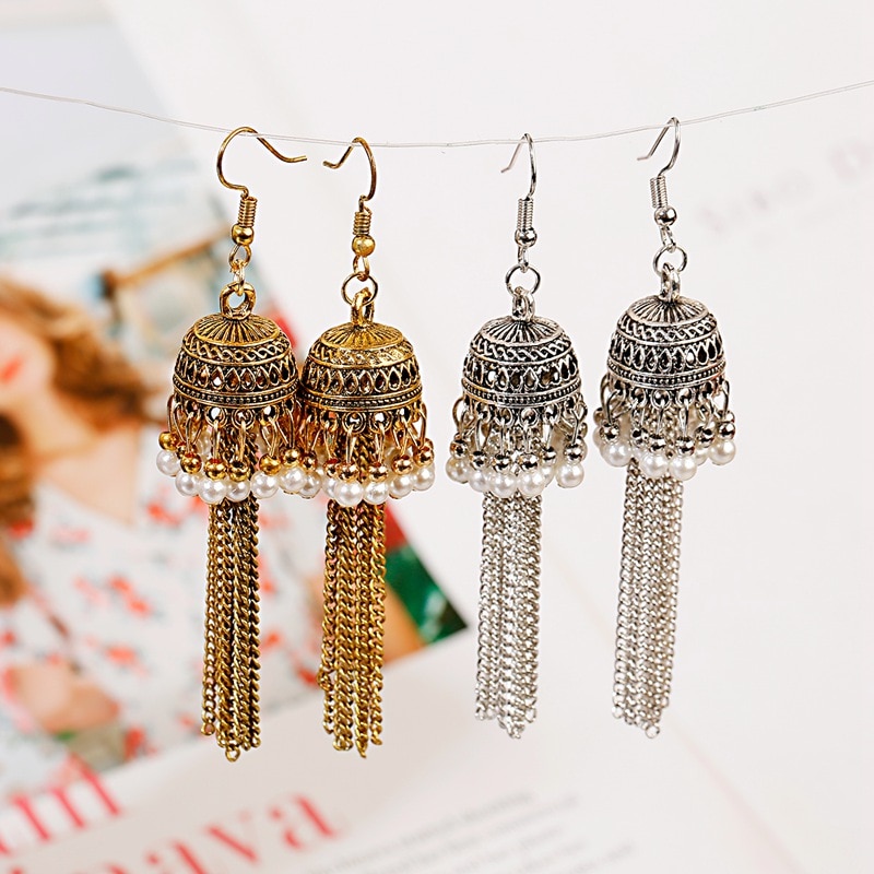 Vintage-Long-Gold-Color-Tassel-Gypsy-Indian-Earrings-Women-Tibetan-Jewelry-Ladies-Retro-Round-Bell-J-4000726752405-2