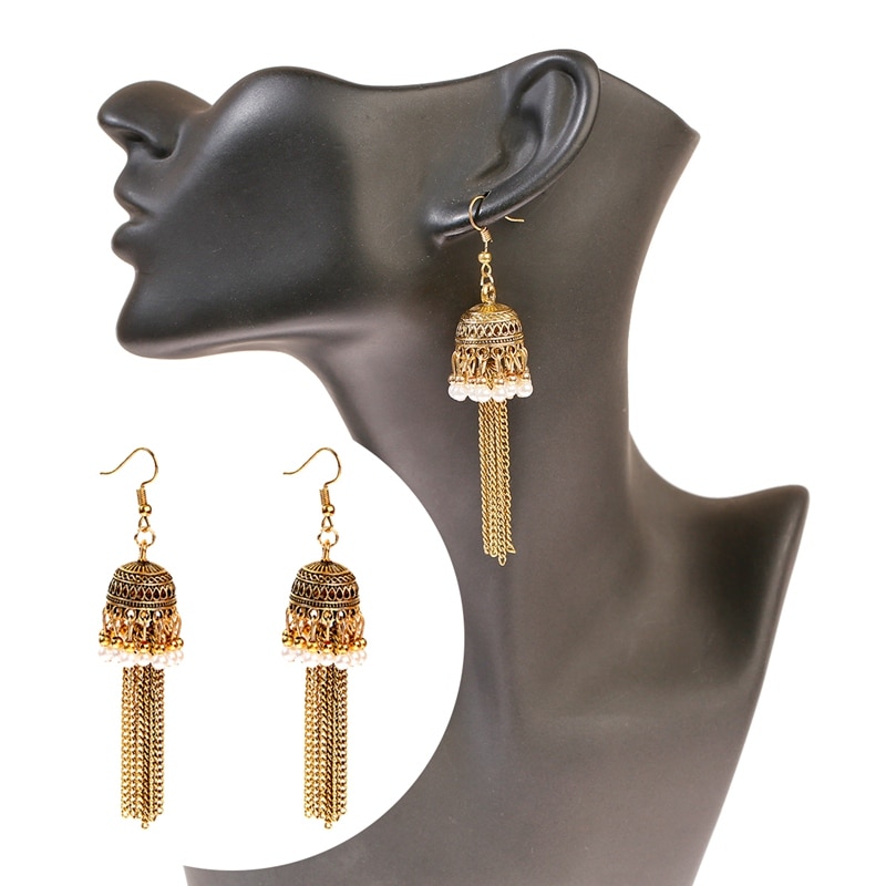 Vintage-Long-Gold-Color-Tassel-Gypsy-Indian-Earrings-Women-Tibetan-Jewelry-Ladies-Retro-Round-Bell-J-4000726752405-7
