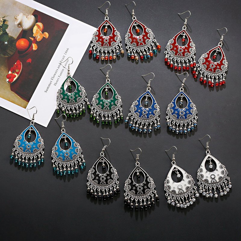 Vintage-Red-Beads-Tassel-Wedding-Earrings-Indian-Jhumka-Antique-Boho-Silver-Color-Flower-Carved-Drop-2255800251588320-2