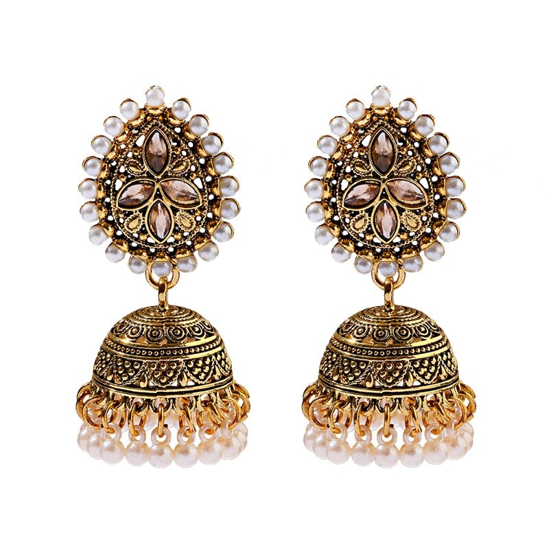 Vintage-Silver-Color-Crystal-Flower-Alloy-Bollywood-Oxidized-Earrings-For-Women-Ethnic-Pearl-Tassel--1005002593354878-7