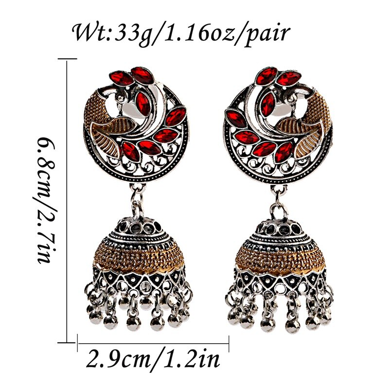 Vintage-Silver-Color-Rhinestone-Peacock-Flower-Alloy-Bollywood-Oxidized-Earrings-For-Women-Ethnic-Ta-1005002836155324-10