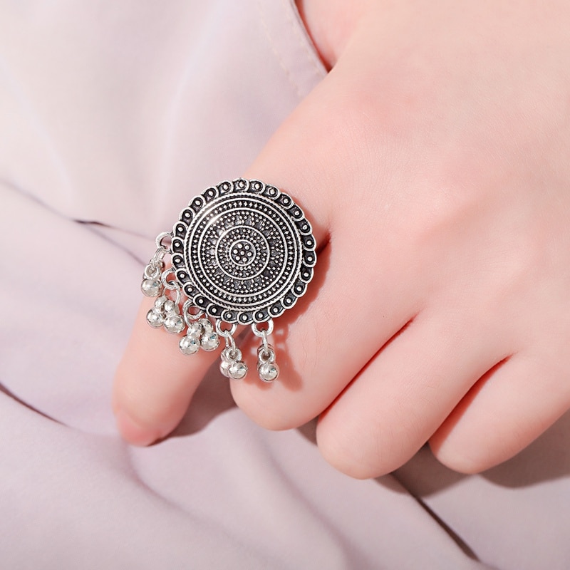 Vintage-Tibetan-Silver-Color-Finger-Rings-For-Women-Bohemian-Round-Zircon-Wedding-Ring-Adjustable-Pa-1005003222158283-7