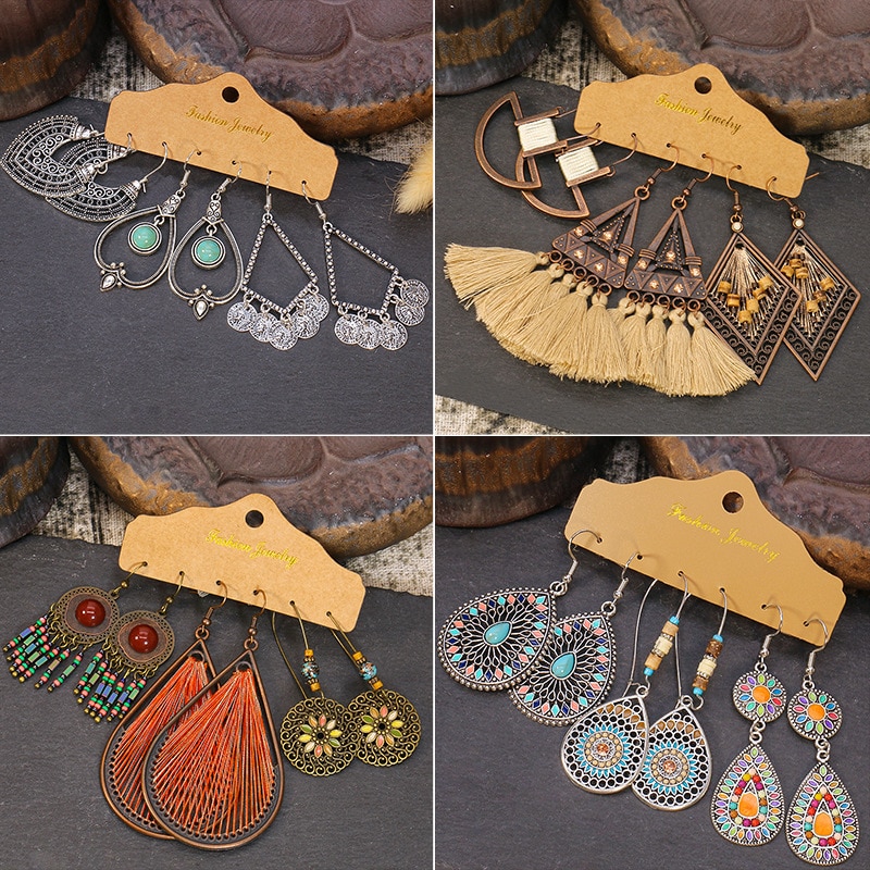 Vintage-Water-Drop-Geometric-Alloy-Handmade-Earrings-Set-For-Women-Ethnic-Boho-Tassel-Earrings-Dripp-1005001678448838-2