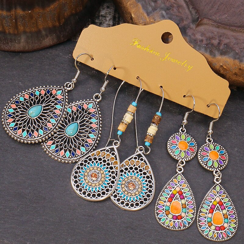 Vintage-Water-Drop-Geometric-Alloy-Handmade-Earrings-Set-For-Women-Ethnic-Boho-Tassel-Earrings-Dripp-1005001678448838-5