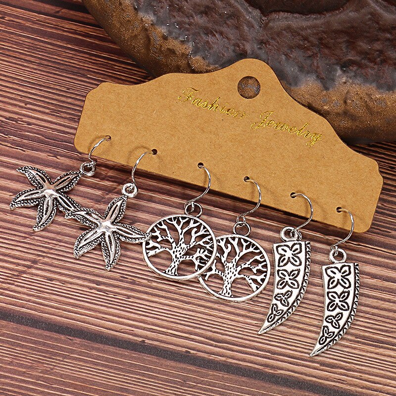 Vintage-Water-Drop-Geometric-Alloy-Handmade-Earrings-Set-For-Women-Ethnic-Boho-Tassel-Earrings-Dripp-1005001678448838-7