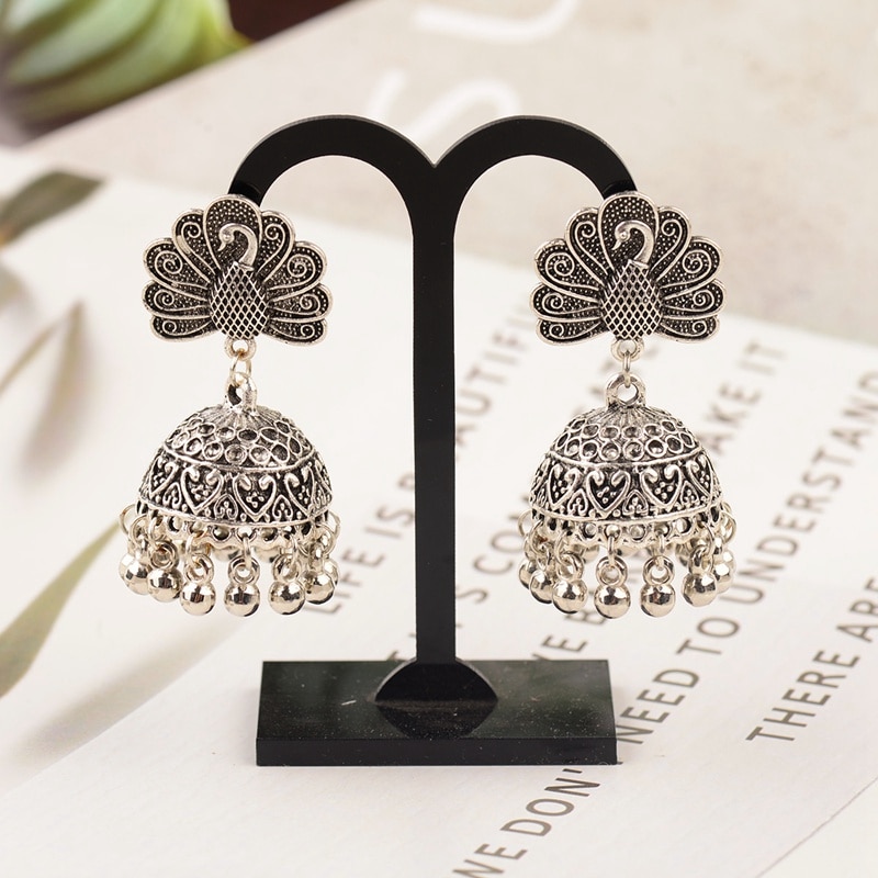 Antique-Boho-India-Ethnic-Jhumka-Dangle-Drop-Earrings-For-Women-Bird-Shape-Tassel-Female-Earrings-Ha-33011602733-4